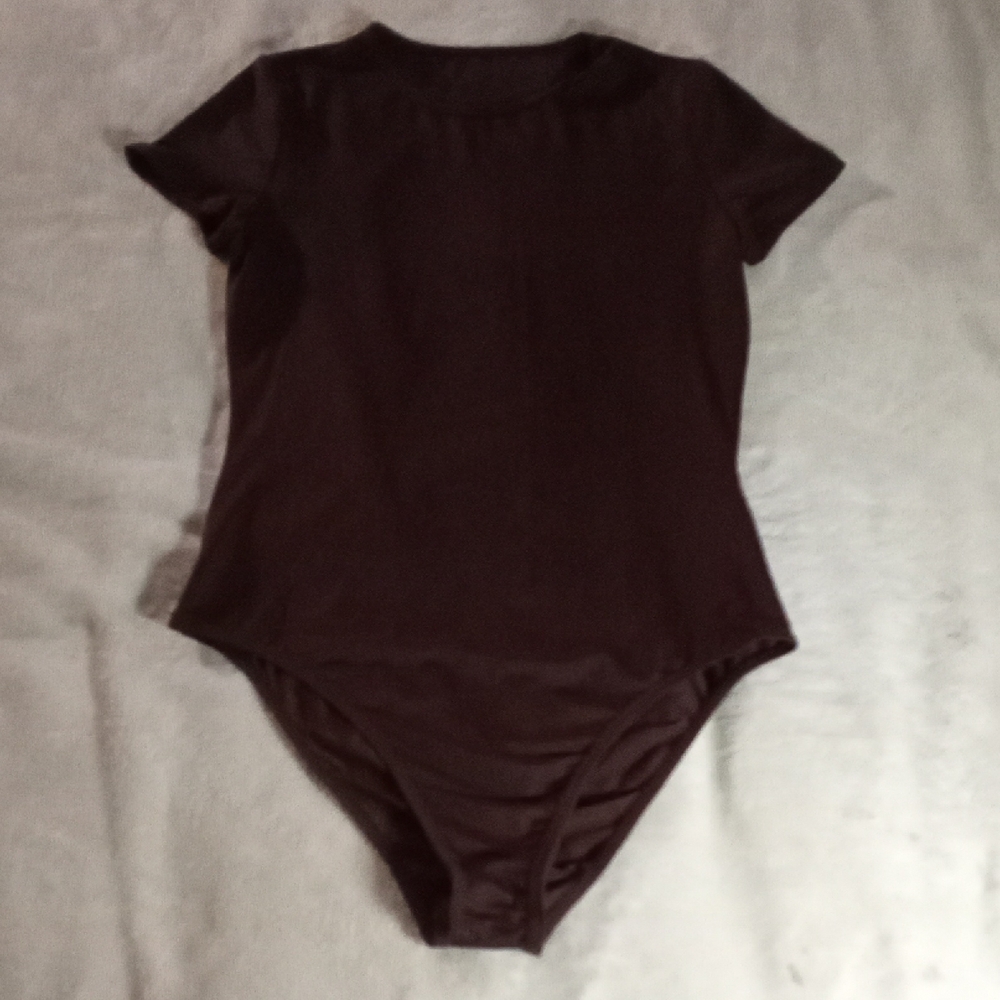 BROWN WOMENS BODY SUIT! NEW NO TAG! WOMENS MEDIUM!